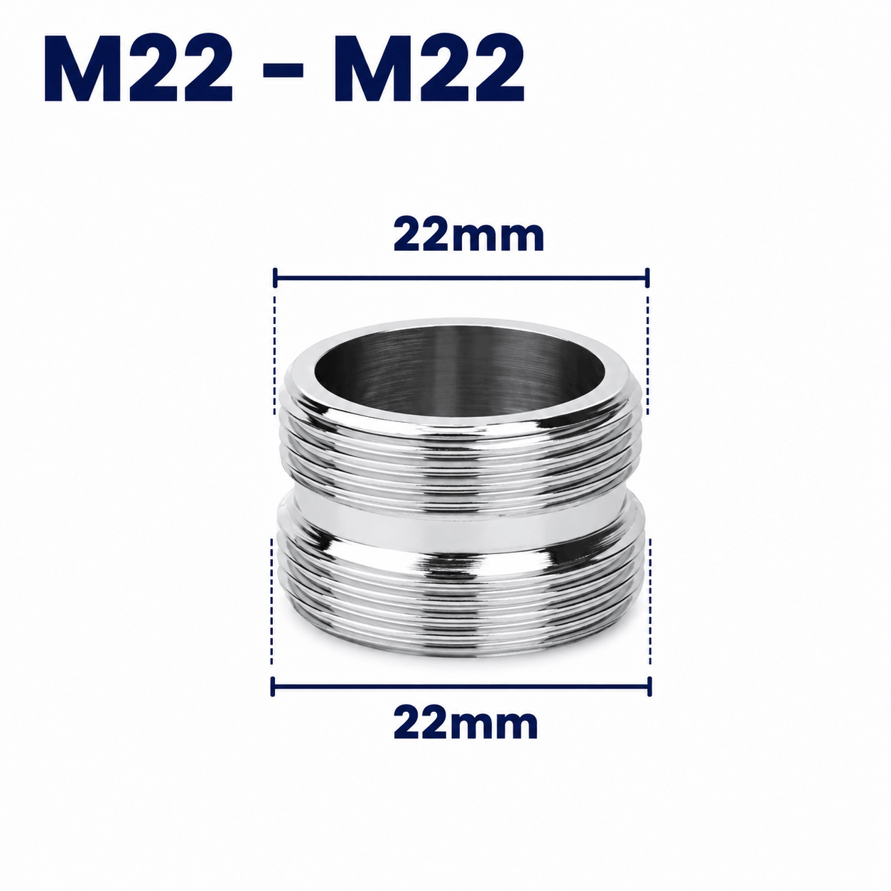 M22 - M22 Short Adapter