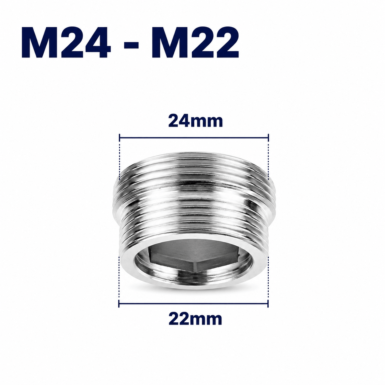 M24 - M22 Short Adapter