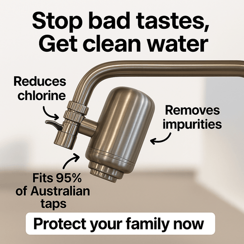 🇦🇺 BlissfulHome EcoPure™ Tap Filter + 5 Filters Free (15 Month Supply)