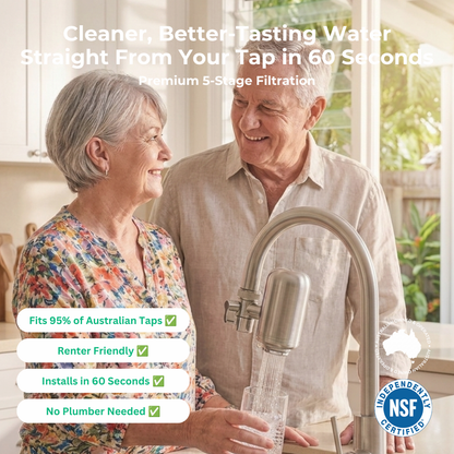 BlissfulHome™ Advanced 5-Stage Kitchen Tap Filter
