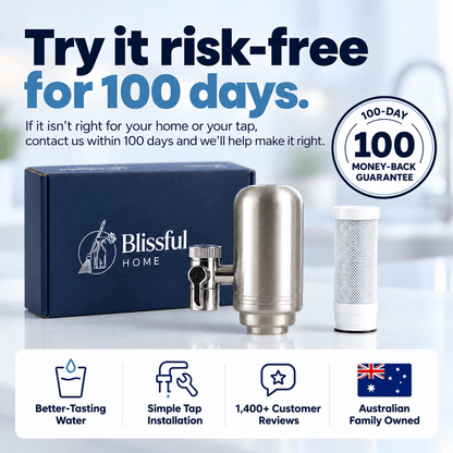 BlissfulHome™ Advanced 5-Stage Kitchen Tap Filter