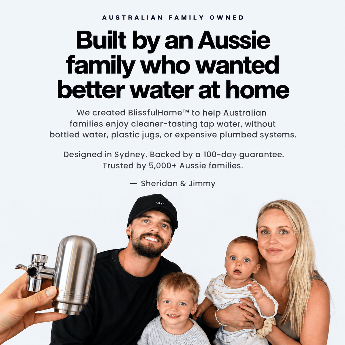 BlissfulHome™ Advanced 5-Stage Kitchen Tap Filter