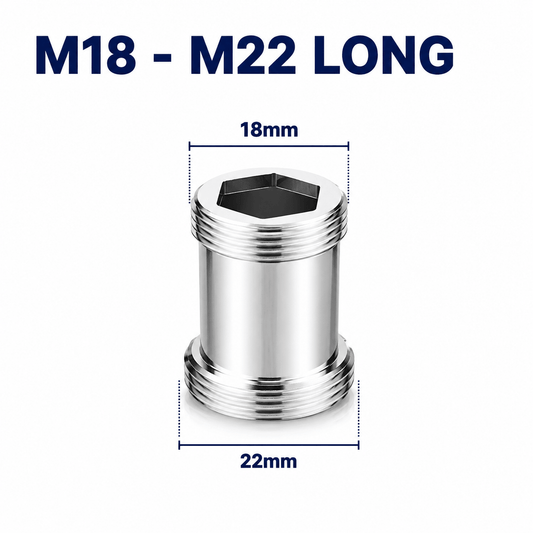 M18 - M22 Long Adapter