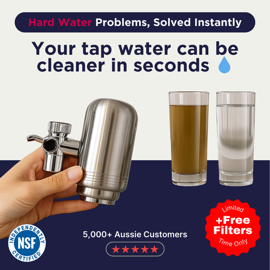 EcoPure™ The Permanent Stainless Steel Upgrade for Cleaner Tap Water