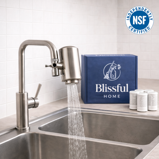 EcoPure™ The Permanent Stainless Steel Upgrade for Cleaner Tap Water